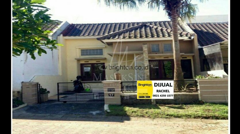 Dijual Rumah Villa Puncak Tidar Malang