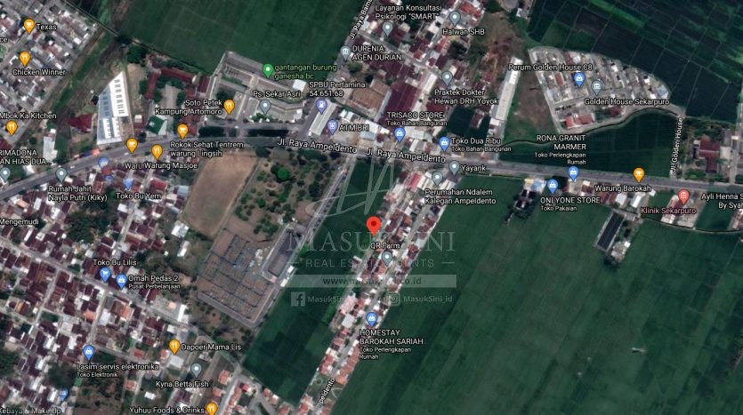 Tanah Dijual di Ampeldento Pakis Malang